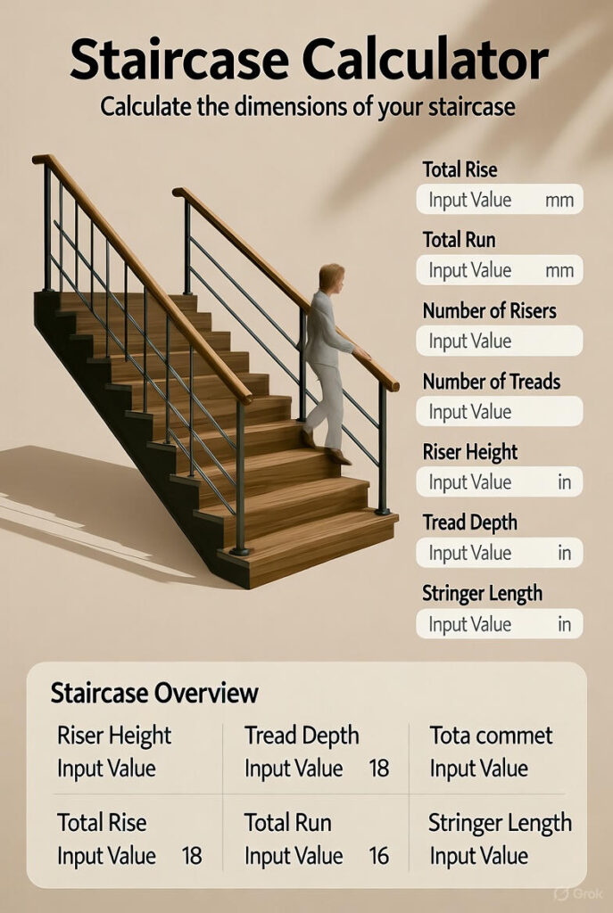Staircase calculator